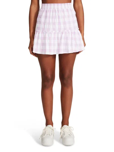 Bb Dakota High Society Skirt In Orchid In Purple