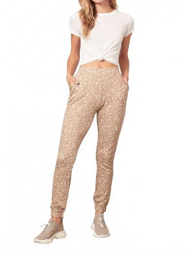 Bb Dakota I Want It Cat Way Jogger In Camel In Brown