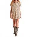 Bb Dakota Ilara Mini Dress In Neutral