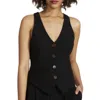 Bb Dakota Isabella Vest In Black In Black