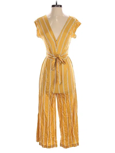 Pre-owned Bb Dakota Jumpsuit In Gold