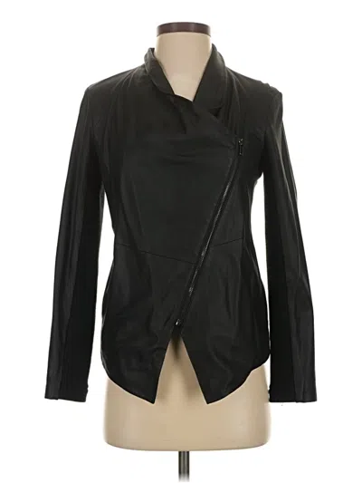 Pre-owned Bb Dakota Leather Jacket In Black