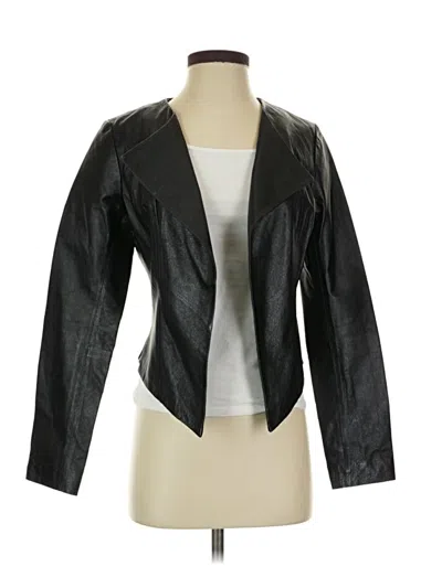 Pre-owned Bb Dakota Leather Jacket In Black