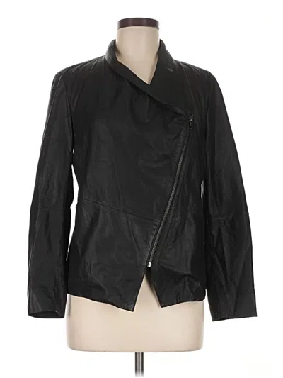 Pre-owned Bb Dakota Leather Jacket In Black