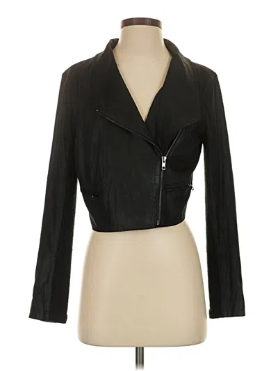 Pre-owned Bb Dakota Leather Jacket In Black