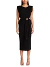 Bb Dakota Peek My Interest Dress In Black In Black