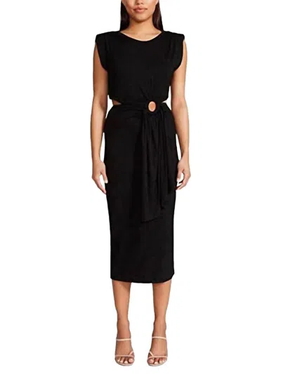 Bb Dakota Peek My Interest Dress In Black
