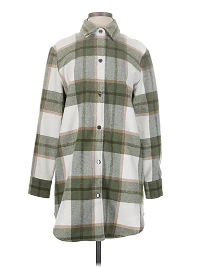 Pre-owned Bb Dakota Poncho In Green