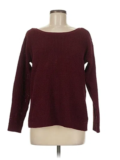 Pre-owned Bb Dakota Pullover Sweater In Burgundy