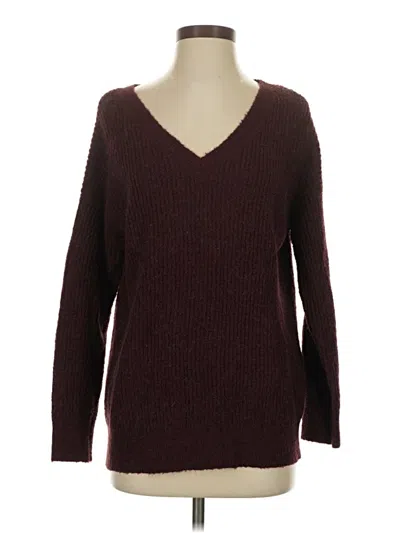 Pre-owned Bb Dakota Pullover Sweater In Burgundy
