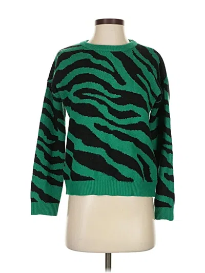 Pre-owned Bb Dakota Pullover Sweater In Green