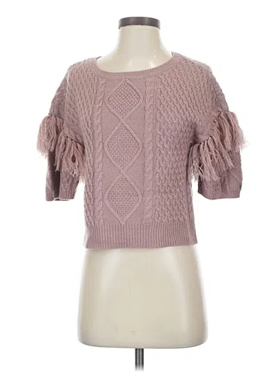 Pre-owned Bb Dakota Pullover Sweater In Pink