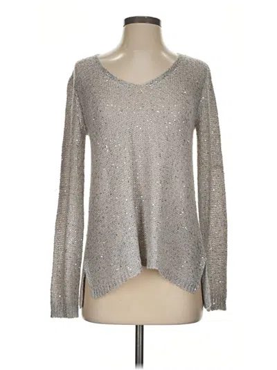 Pre-owned Bb Dakota Pullover Sweater In Silver