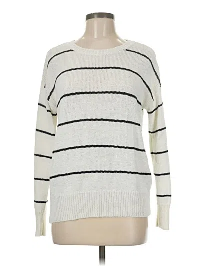 Pre-owned Bb Dakota Pullover Sweater In White