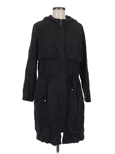 Pre-owned Bb Dakota Raincoat In Black