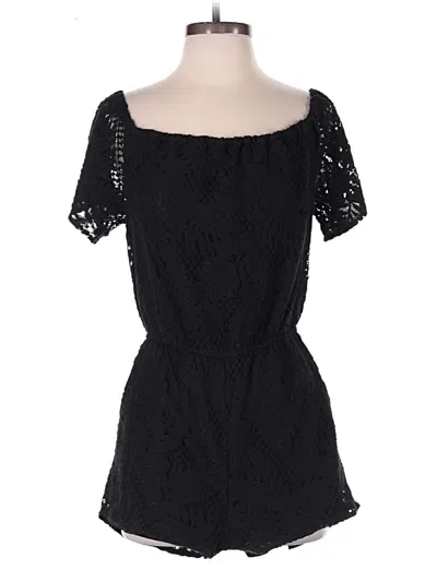 Pre-owned Bb Dakota Romper In Black
