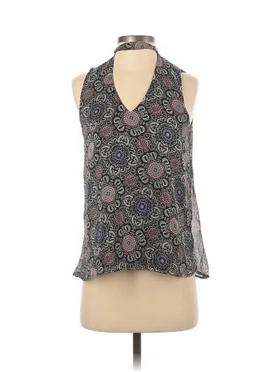 Pre-owned Bb Dakota Sleeveless Blouse In Black