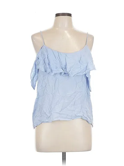 Pre-owned Bb Dakota Sleeveless Blouse In Blue