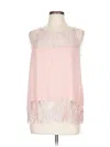 Bb Dakota Sleeveless Blouse In Pink