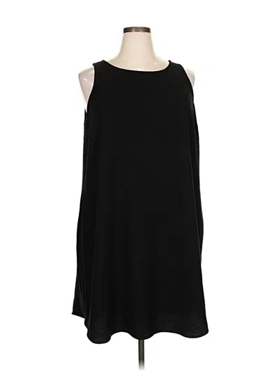 Pre-owned Bb Dakota Sleeveless Top Black Cold Shoulder Neckline Tops
