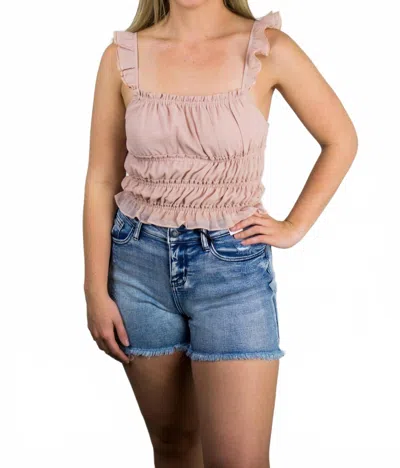 Bb Dakota Sweet And Go Top In Pale Pink