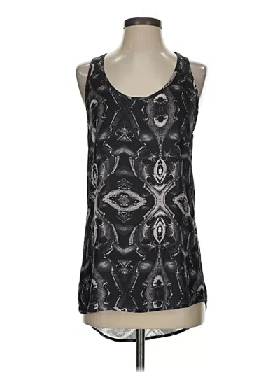 Pre-owned Bb Dakota Tank Top Black Halter Neckline Tops