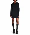 Bb Dakota Taylor Sweater Dress In Black In Black