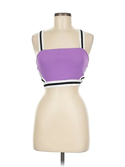 Bb Dakota Tube Top Purple Strapless Neckline Tops
