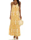 Bb Dakota Turtle Island Dress In Tuscan Yellow In Yellow