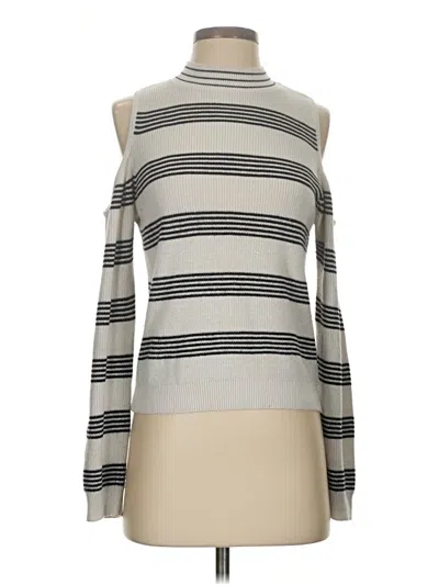 Pre-owned Bb Dakota Turtleneck Sweater In Silver