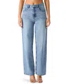 Bb Dakota Women's Taylor Straight Fit Jeans In Blue