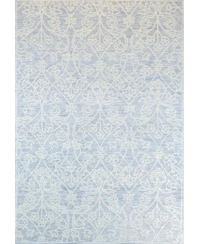 Bb Rugs Adige 7'6"x9'6" Area Rug In Light Blue