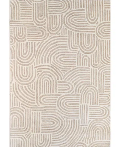 Bb Rugs Alistar Asr283 7'6" X 9'6" Area Rug In Beige