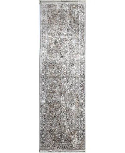 Bb Rugs Charm Alr144 2'6"x10' Runner Area Rug In Beige