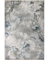 Bb Rugs Charm Cha 02 Gray Blue Rug In Gray,blue