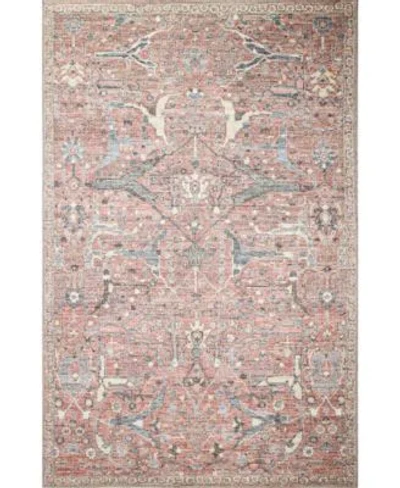 Bb Rugs Select Washable Slt206 Area Rug In Rust