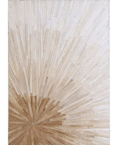 Bb Rugs Cowhide Cwh22 8' X 10' Area Rug In Camel