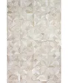 Bb Rugs Cowhide Cwh40 4' X 6' Area Rug In Camel