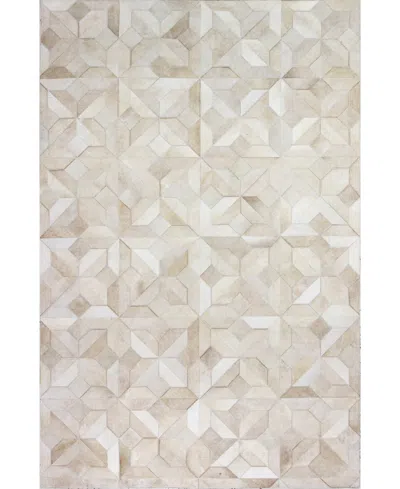 Bb Rugs Cowhide Cwh40 4' X 6' Area Rug In Camel