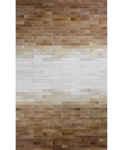 Bb Rugs Cowhide Cwh5 5' X 8' Area Rug In Camel