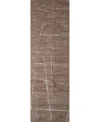 Bb Rugs Larchmont Lr392 2'6"x8' Runner Area Rug In Cinnamon