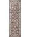Bb Rugs Legacy Lgc101 2'6"x10' Runner Area Rug In Rose