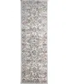Bb Rugs Legacy Lgc109 2'6"x10' Runner Area Rug In Ivory
