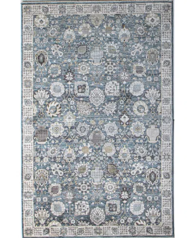 Bb Rugs Legacy Lgc111 8'6"x11'6" Area Rug In Teal