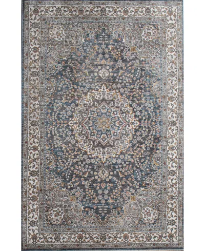 Bb Rugs Legacy Lgc114 7'6"x9'10" Area Rug In Teal