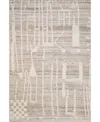 Bb Rugs Natural Wool Nwl27 7'6" X 9'6" Area Rug In Camel