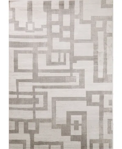 Bb Rugs Novo Nov304 7'6" X 9'6" Area Rug In Ivory