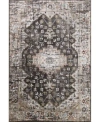 Bb Rugs Novo Nov306 Area Rug In Charcoal