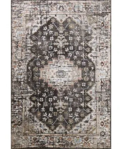 Bb Rugs Novo Nov306 Area Rug In Charcoal