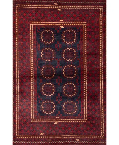 Bb Rugs One Of A Kind Fine Beshir 3'4x5'1 Area Rug In Red